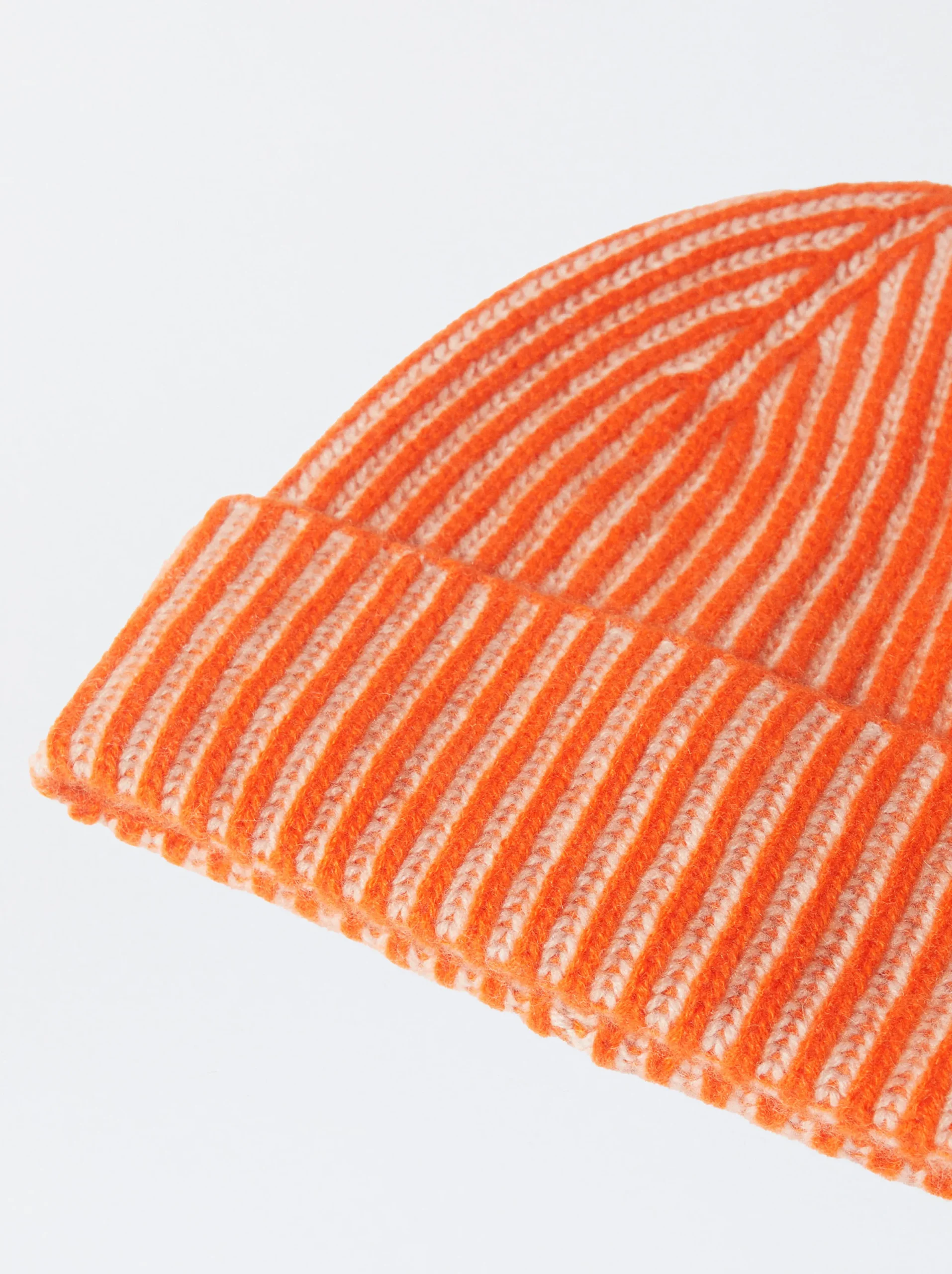 PARFOIS Gorro 100% Cashmere Naranja Cheap