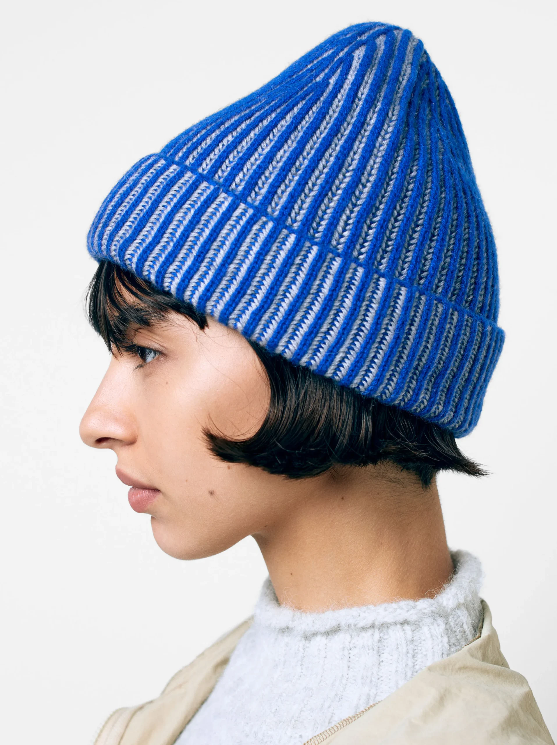PARFOIS Gorro 100% Cashmere Azul Sale