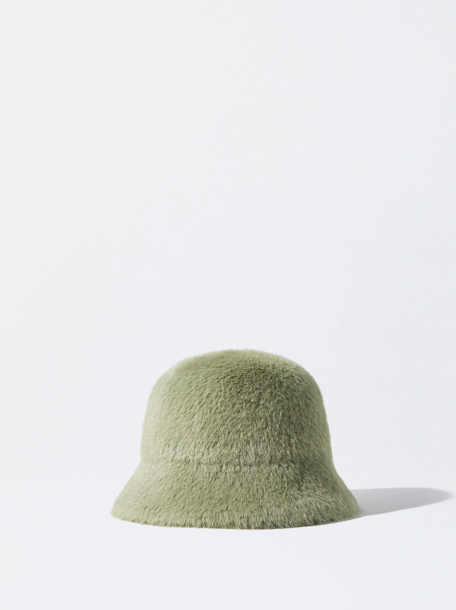 PARFOIS Gorro Bucket Con Pelo Caqui Shop
