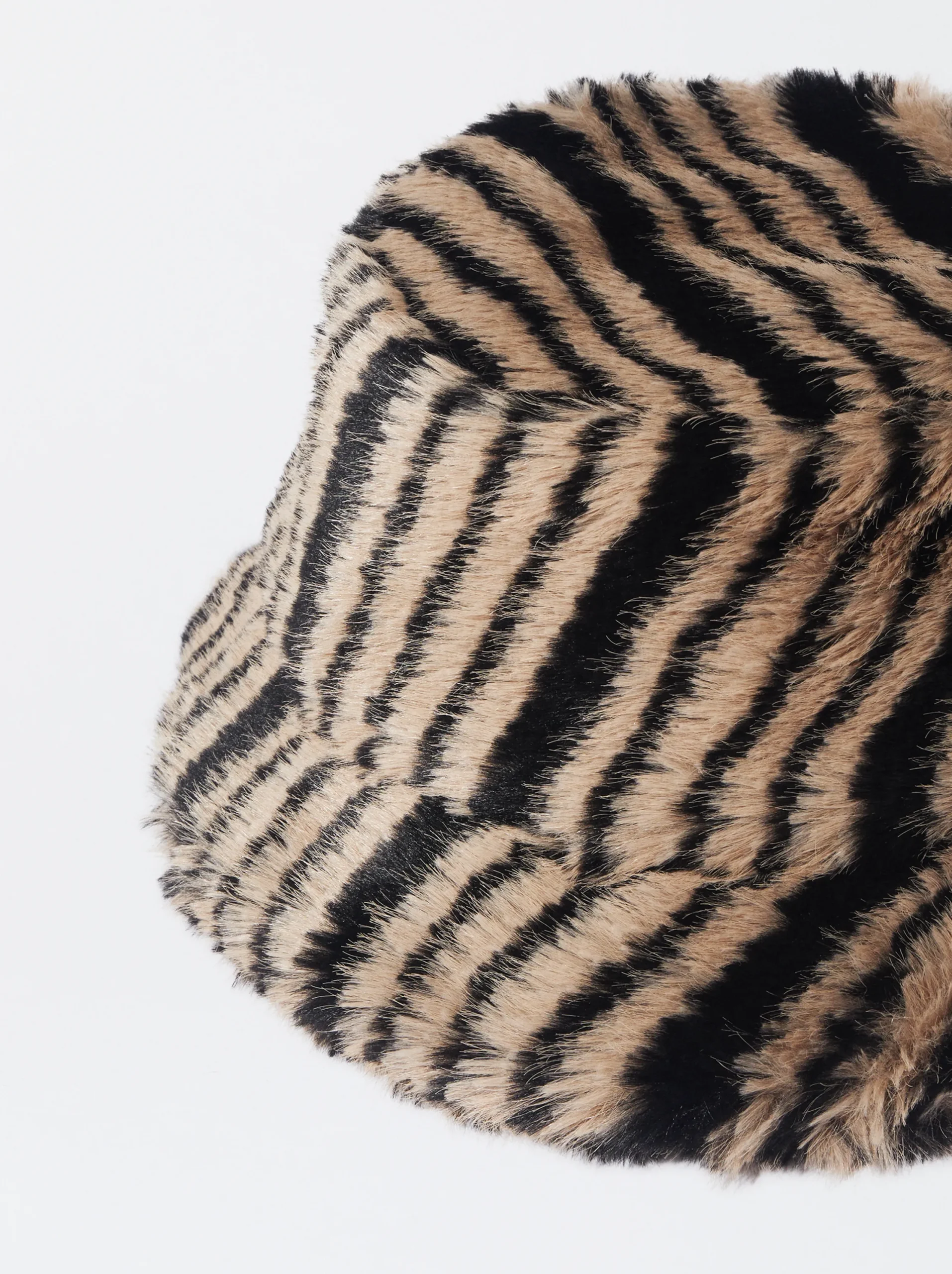 PARFOIS Gorro Bucket Con Pelo Multicor Store