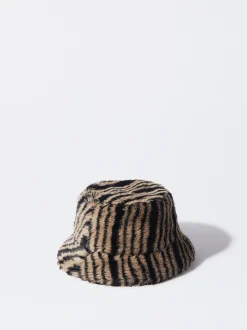PARFOIS Gorro Bucket Con Pelo Multicor Store