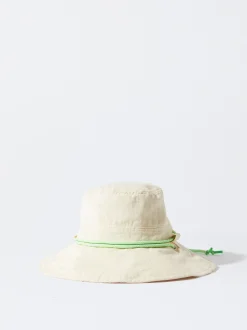 PARFOIS Gorro Bucket Cordón Crudo Outlet