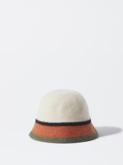 PARFOIS Gorro Bucket De Lana Multicor Clearance