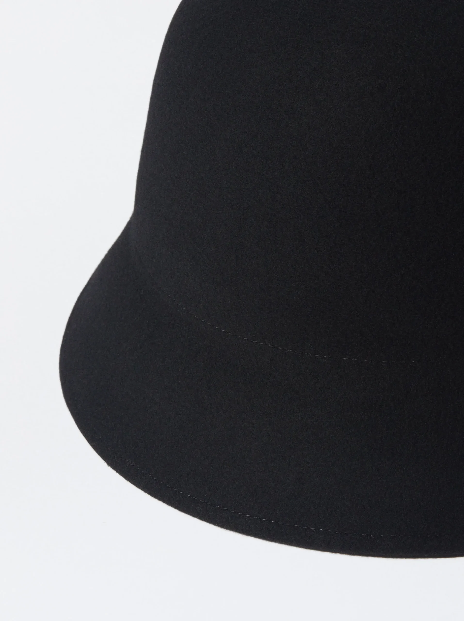 PARFOIS Gorro Bucket De Punto Negro Shop