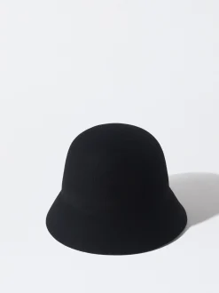 PARFOIS Gorro Bucket De Punto Negro Shop