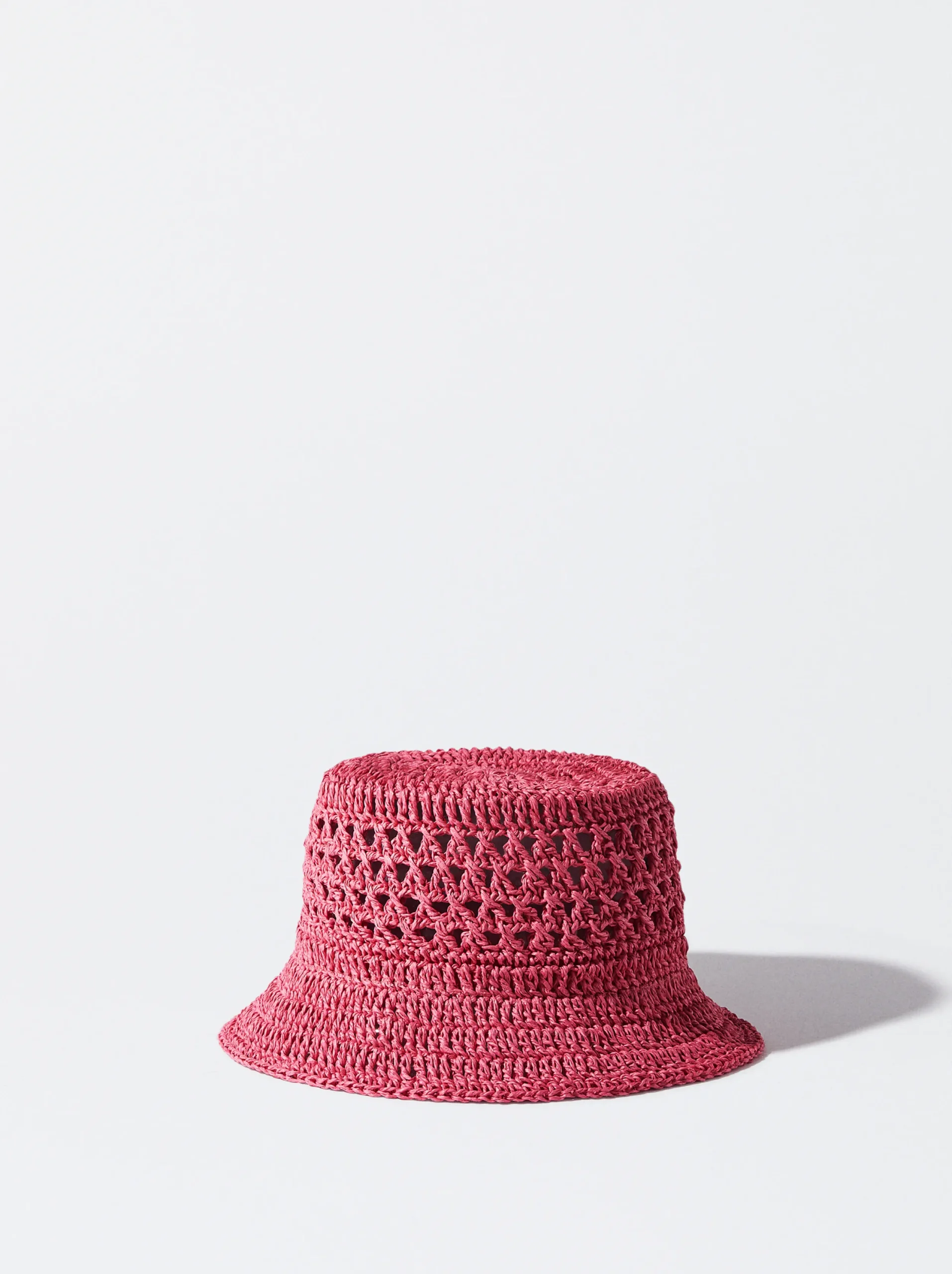 PARFOIS Gorro Bucket Trenzado Rosa Store