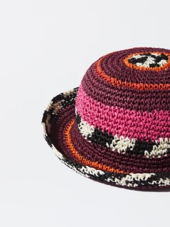 PARFOIS Gorro Bucket Trenzado Multicor Online