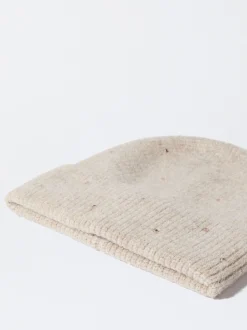 PARFOIS Gorro De Punto Con Strass Beige Hot
