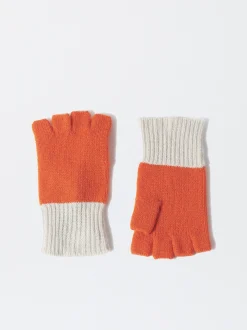 PARFOIS Guantes 100% Cashmere Naranja Store