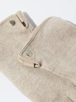 PARFOIS Guantes De Lana Beige Cheap
