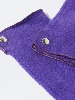 PARFOIS Guantes De Lana Violeta Shop