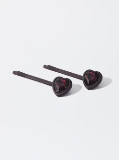 PARFOIS Horquillas Con Coração Rosa Store