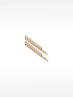 PARFOIS Horquillas Con Perlas Dorado Fashion