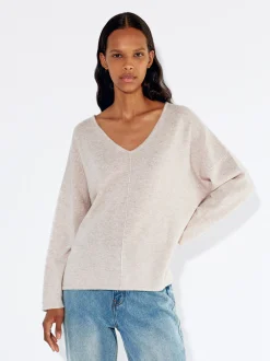 PARFOIS Jersey 100% Cachemira Beige Cheap