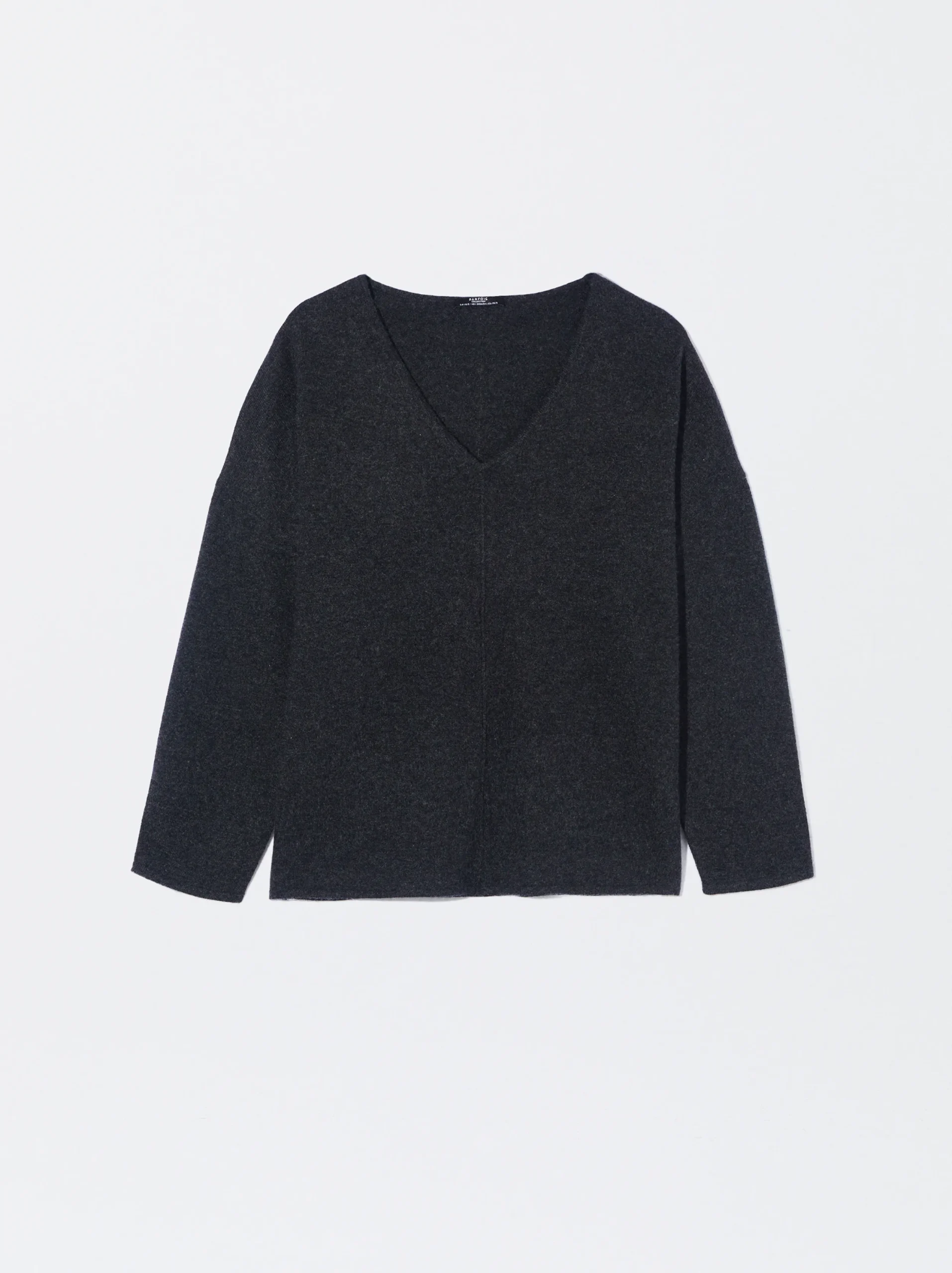 PARFOIS Jersey 100% Cachemira Gris Best
