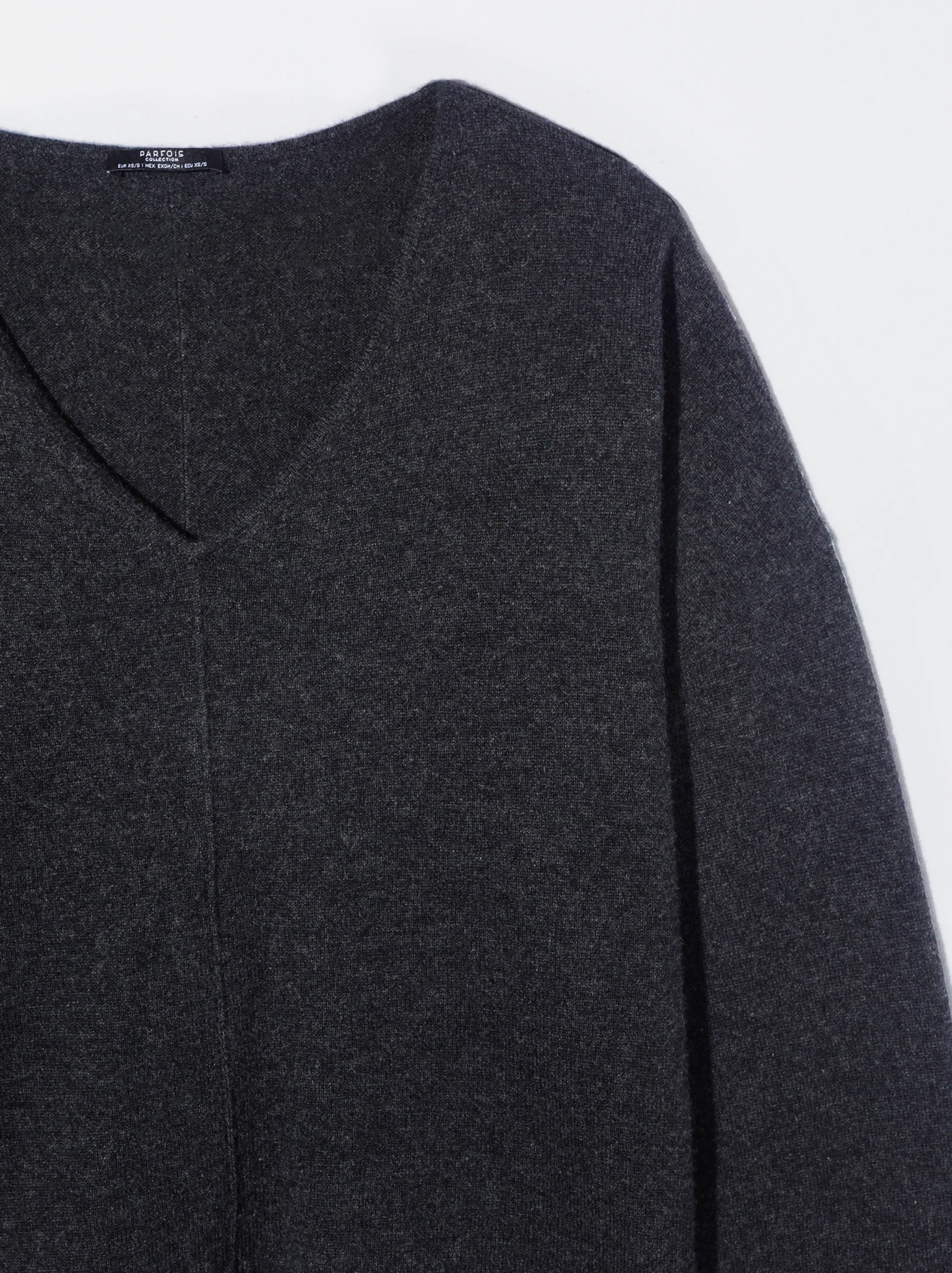 PARFOIS Jersey 100% Cachemira Gris Best