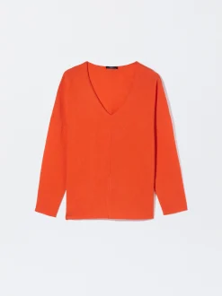 PARFOIS Jersey 100% Cachemira Naranja Discount