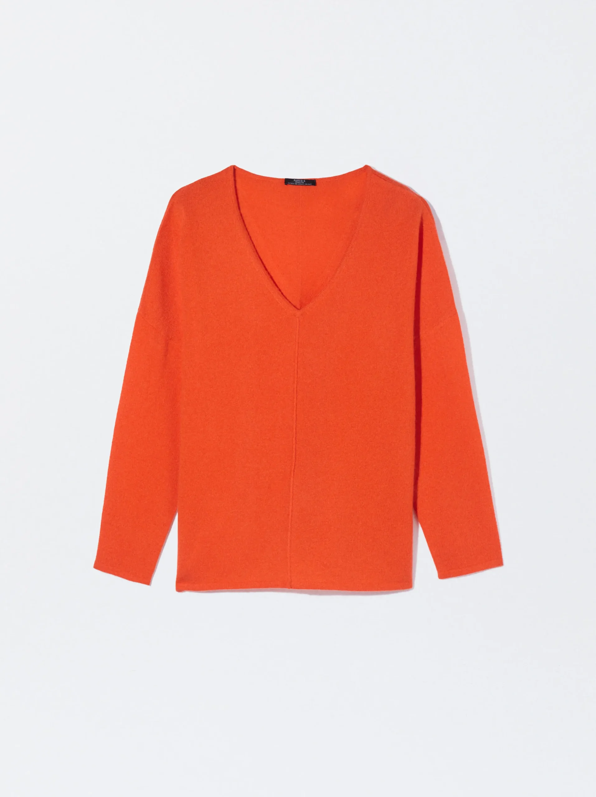 PARFOIS Jersey 100% Cachemira Naranja Discount