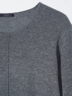 PARFOIS Jersey De Punto Con Lana Gris Best Sale