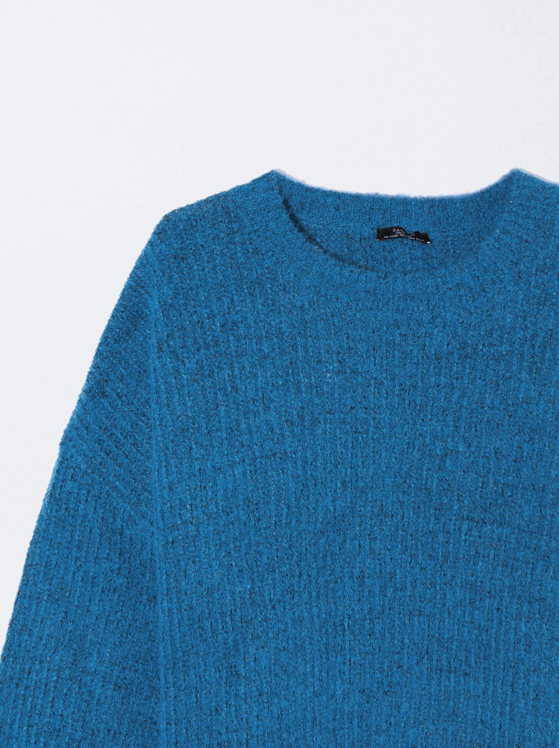 PARFOIS Jersey De Punto Con Lana Azul Online