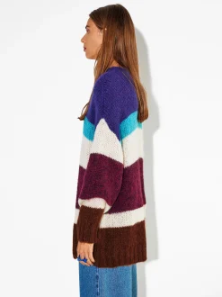 PARFOIS Jersey De Punto Con Rayas Multicor Best