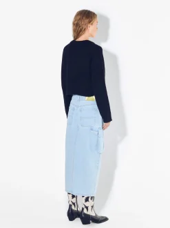 PARFOIS Jersey De Punto Cropped Negro Discount