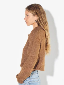 PARFOIS Jersey De Punto Cropped Camel Best