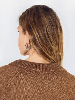 PARFOIS Jersey De Punto Cropped Camel Best