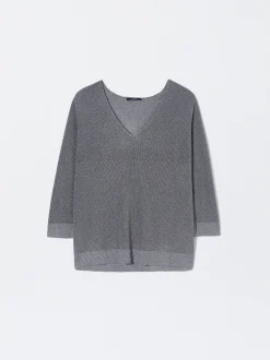 PARFOIS Jersey De Punto Metalizado Gris Store