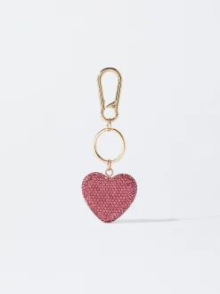 PARFOIS Llavero Corazón Rosa Cheap
