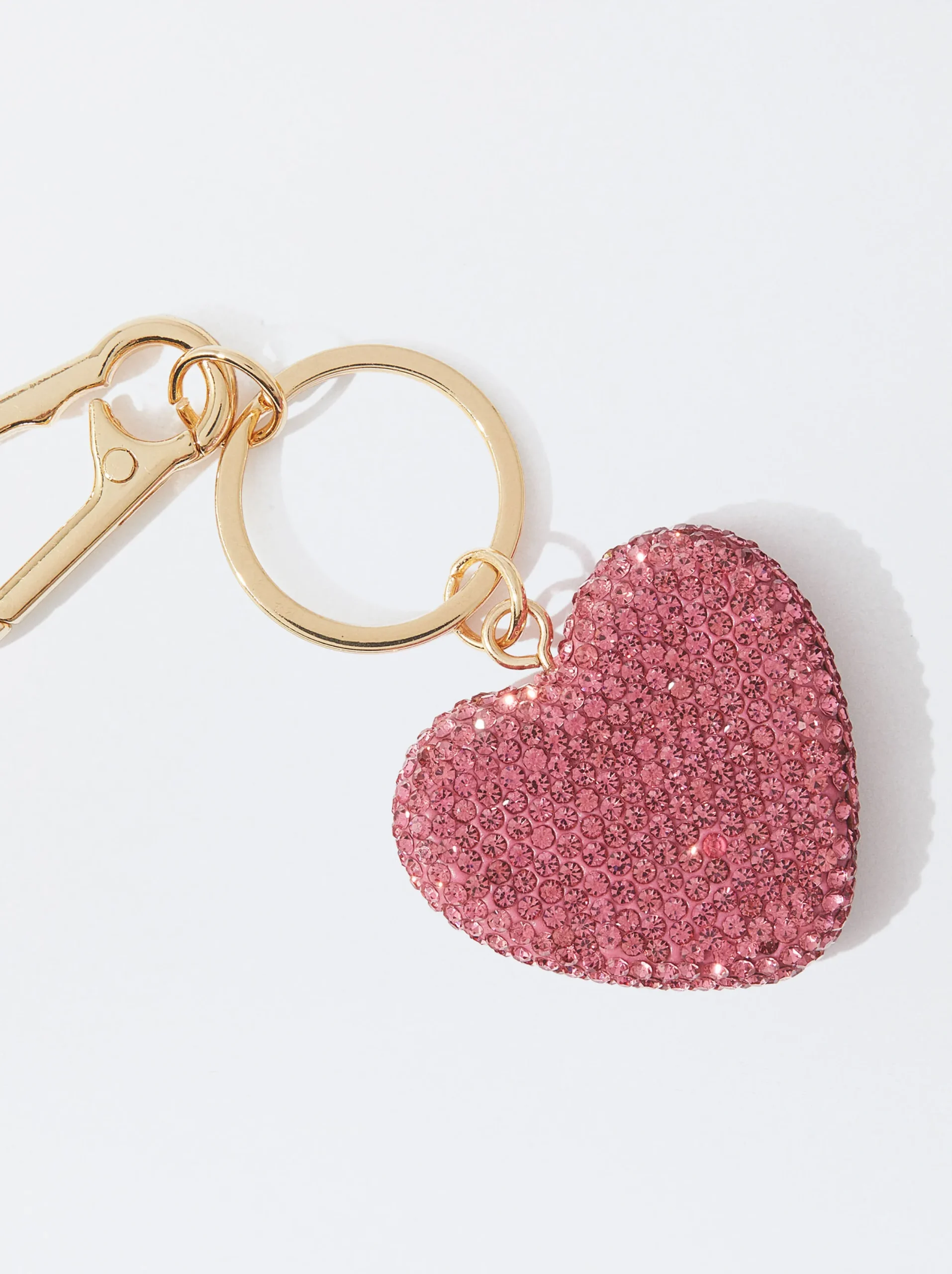 PARFOIS Llavero Corazón Rosa Cheap