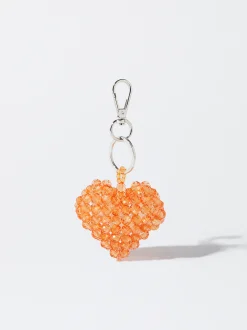 PARFOIS Llavero Corazón Naranja Clearance