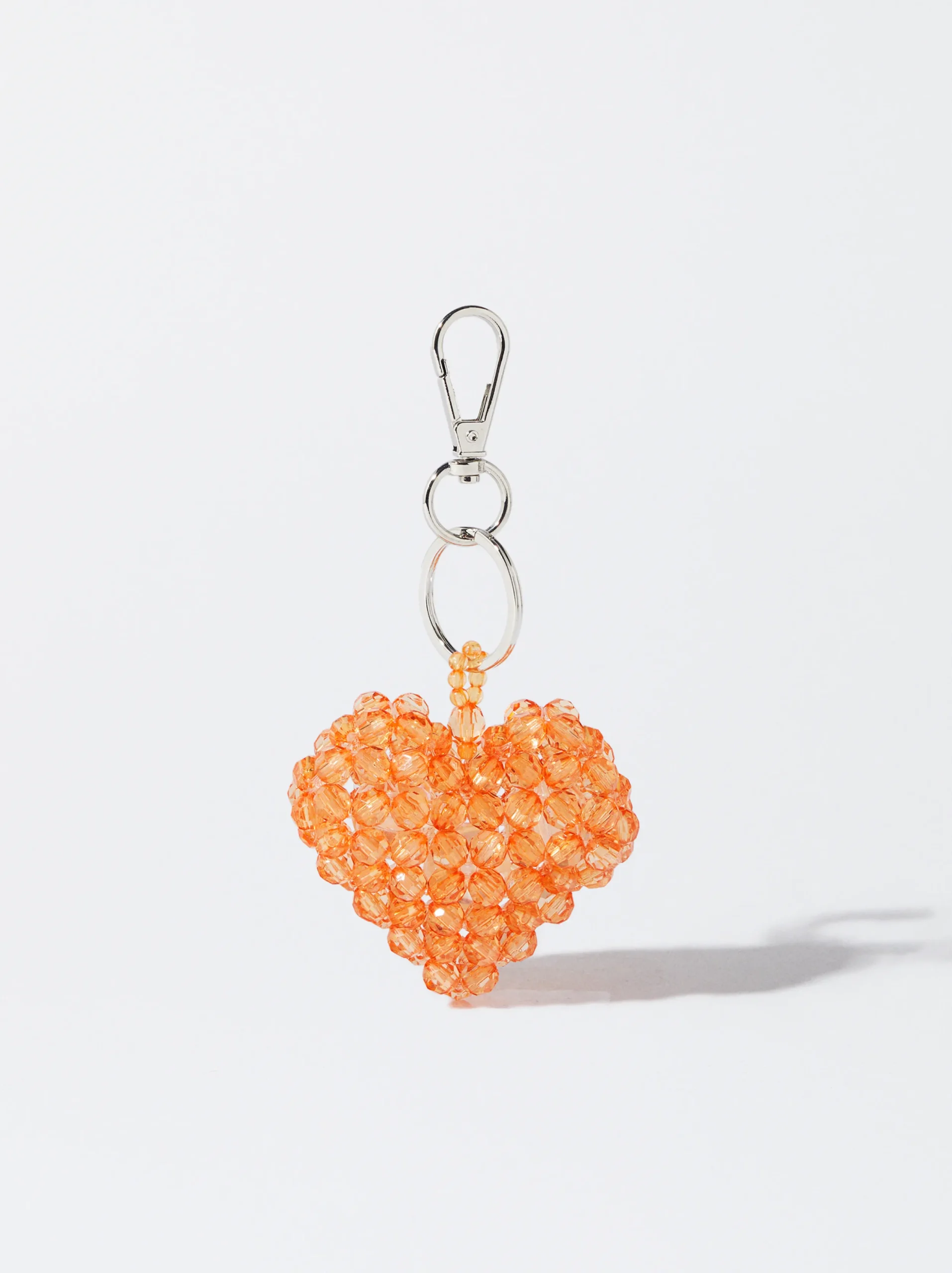 PARFOIS Llavero Corazón Naranja Clearance