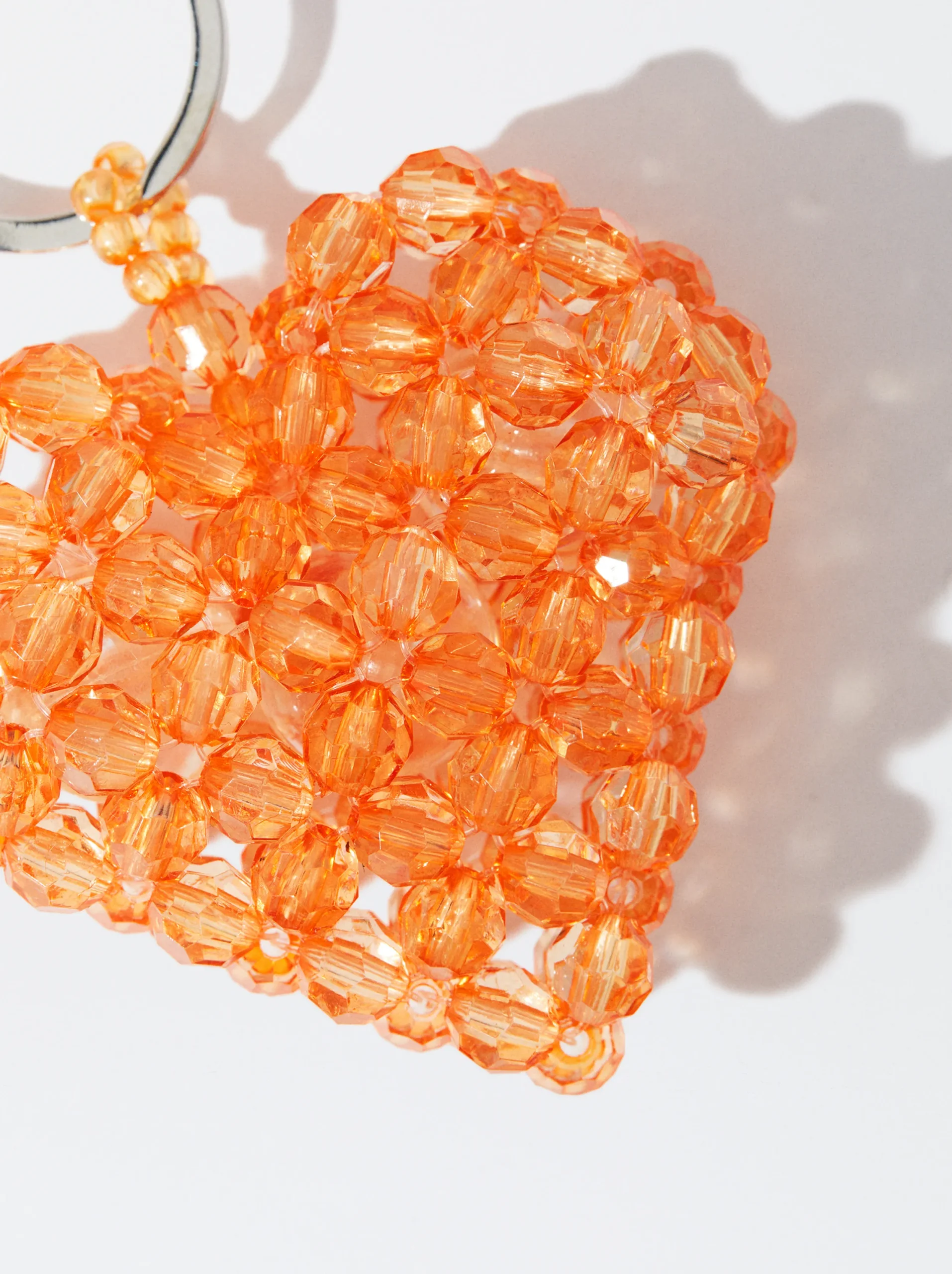 PARFOIS Llavero Corazón Naranja Clearance