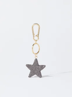 PARFOIS Llavero Estrella Gris Shop