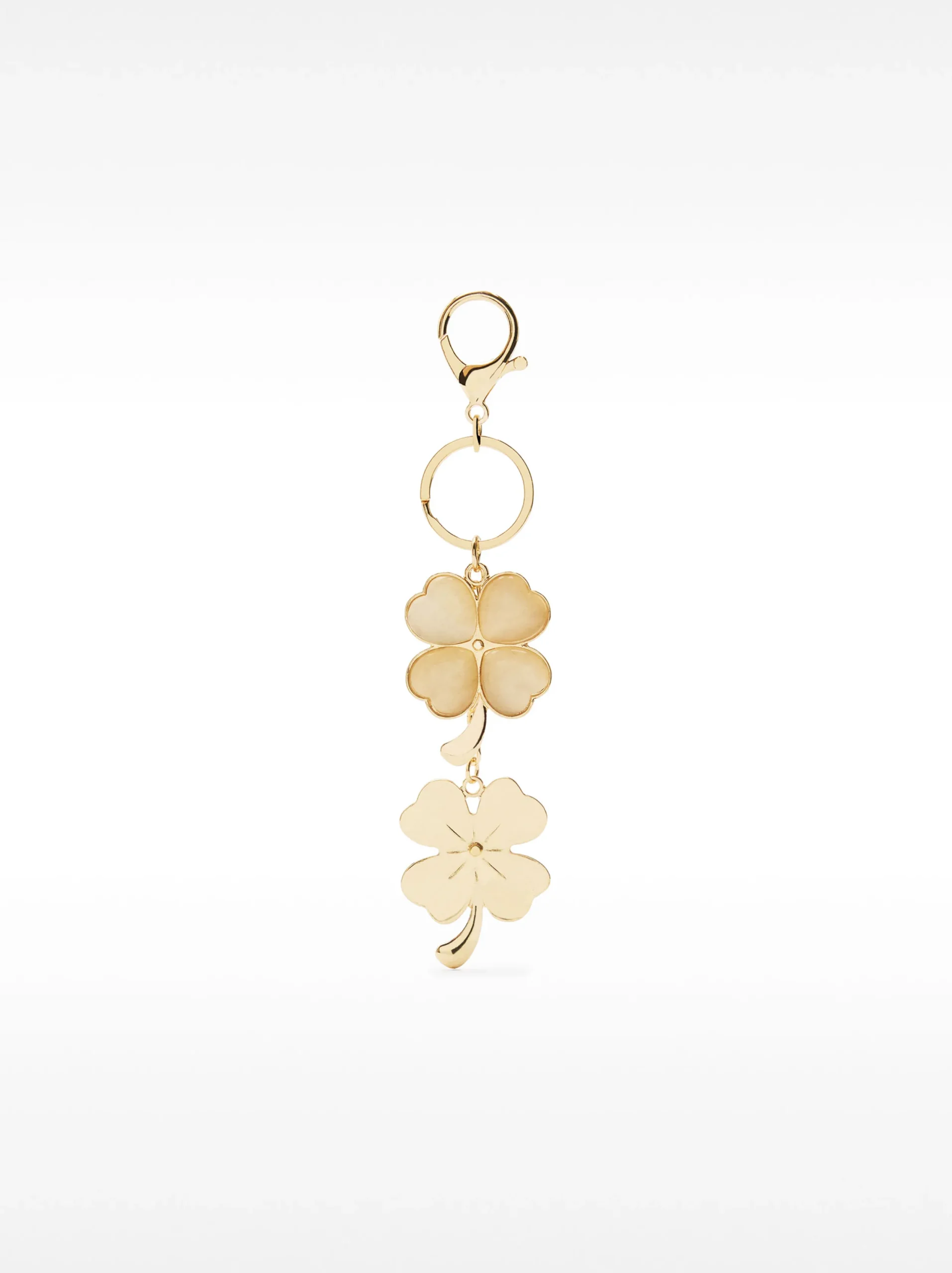 PARFOIS Llavero Resina Con Flor Dorado Store