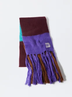 PARFOIS Maxi Bufanda Con Flecos Multicor New