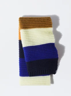 PARFOIS Maxi Bufanda Con Rayas Multicor Cheap