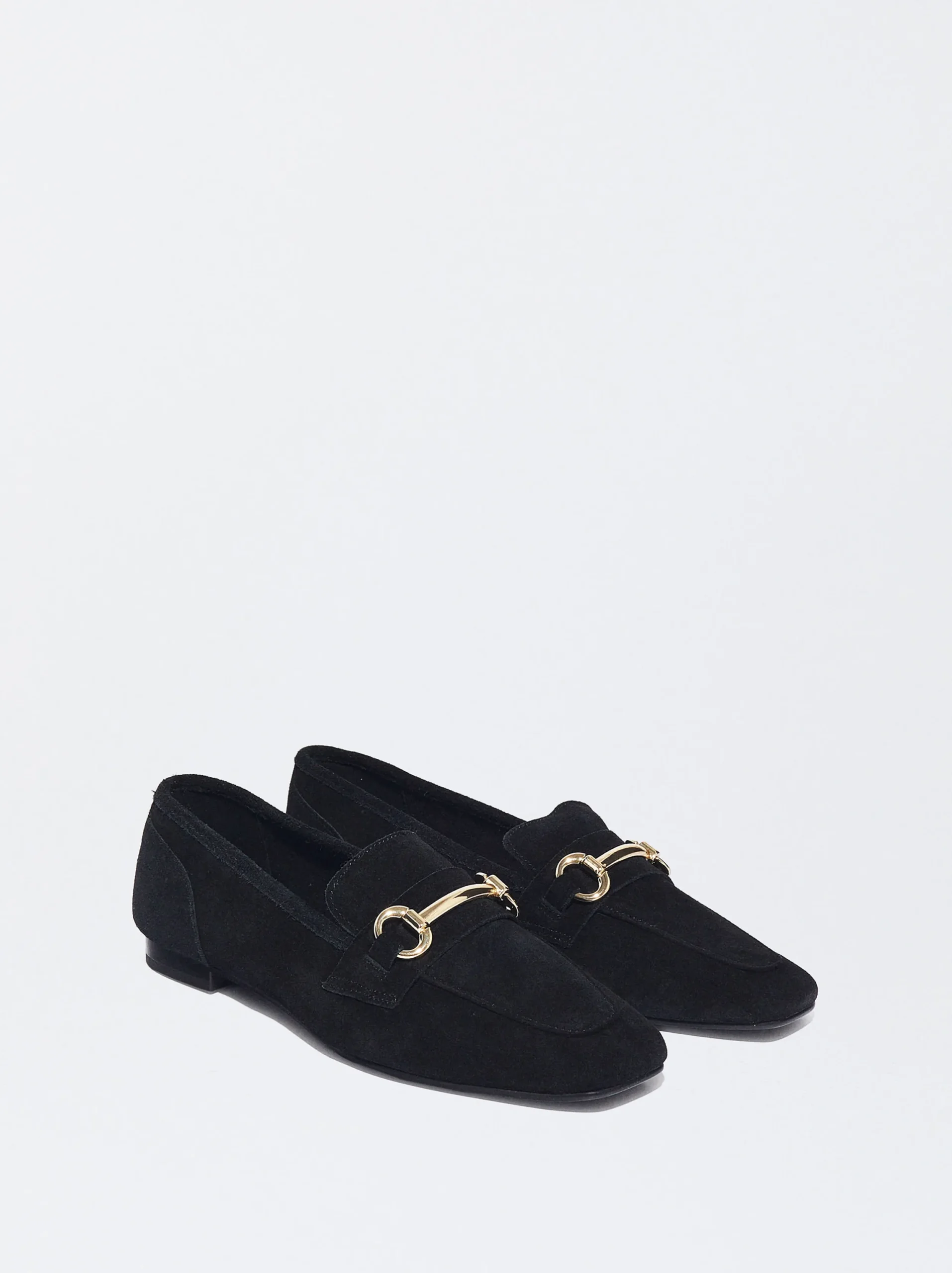 PARFOIS Mocasín De Piel Con Hebilla Negro Best
