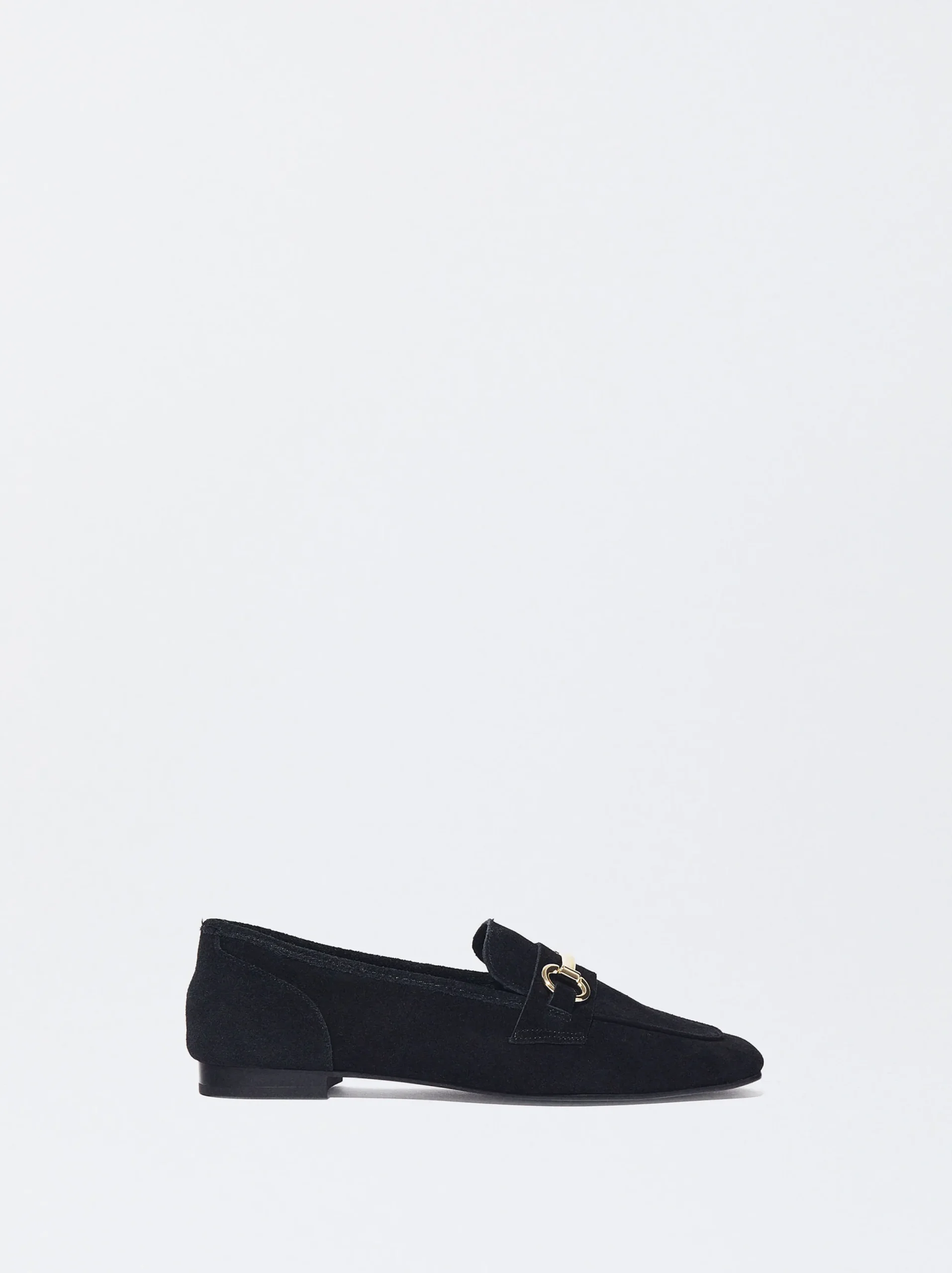 PARFOIS Mocasín De Piel Con Hebilla Negro Best