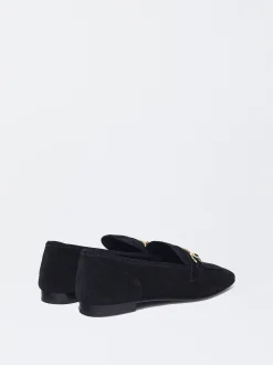 PARFOIS Mocasín De Piel Con Hebilla Negro Best