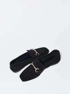 PARFOIS Mocasín De Piel Con Hebilla Negro Best