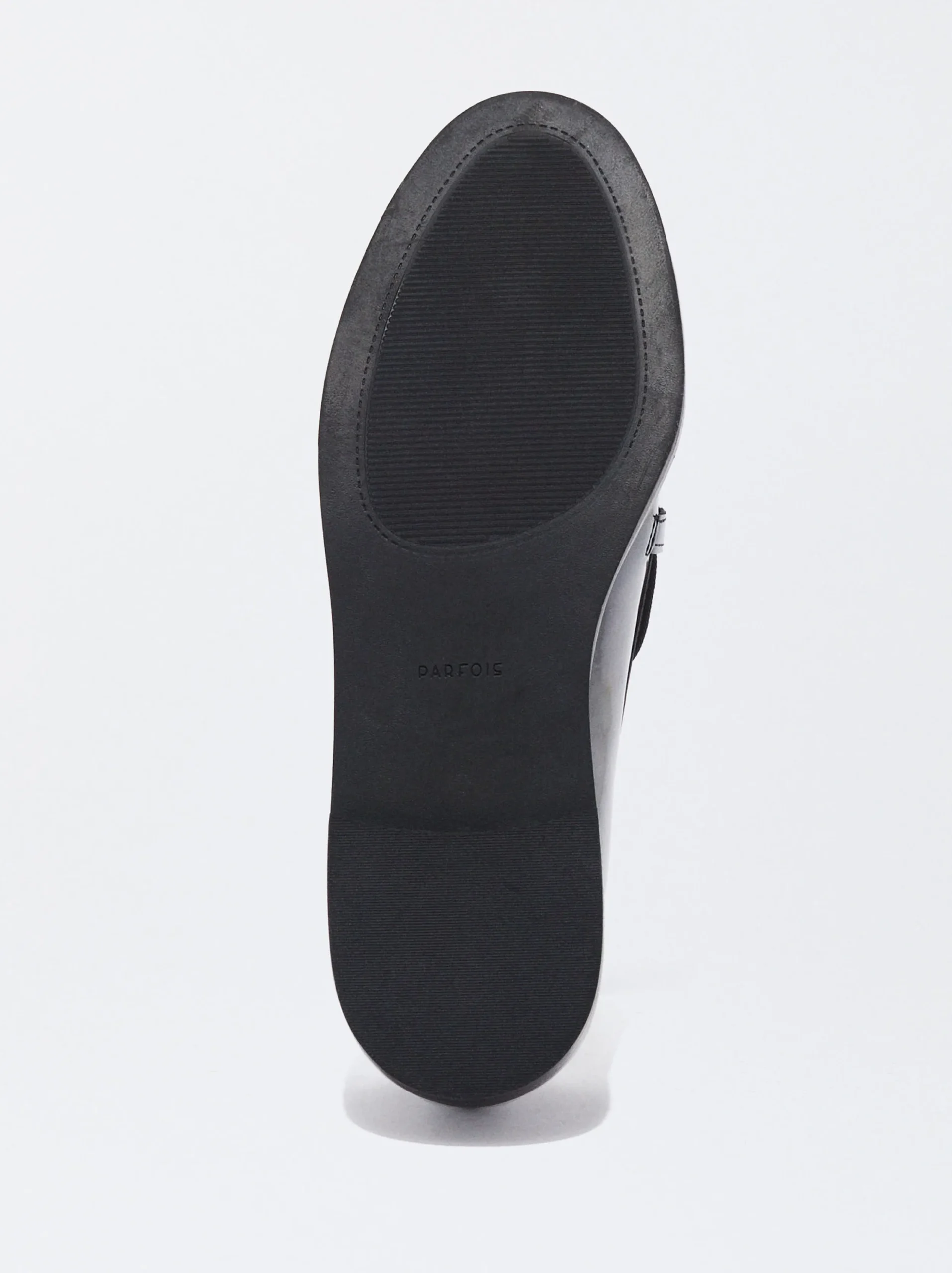 PARFOIS Mocasín Plano Hebilla Negro Clearance