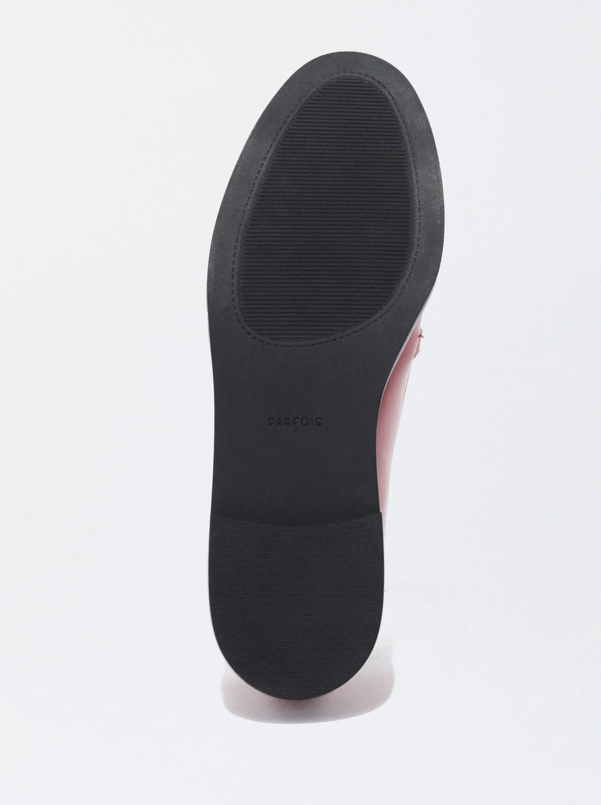 PARFOIS Mocasín Plano Hebilla Rojo Sale