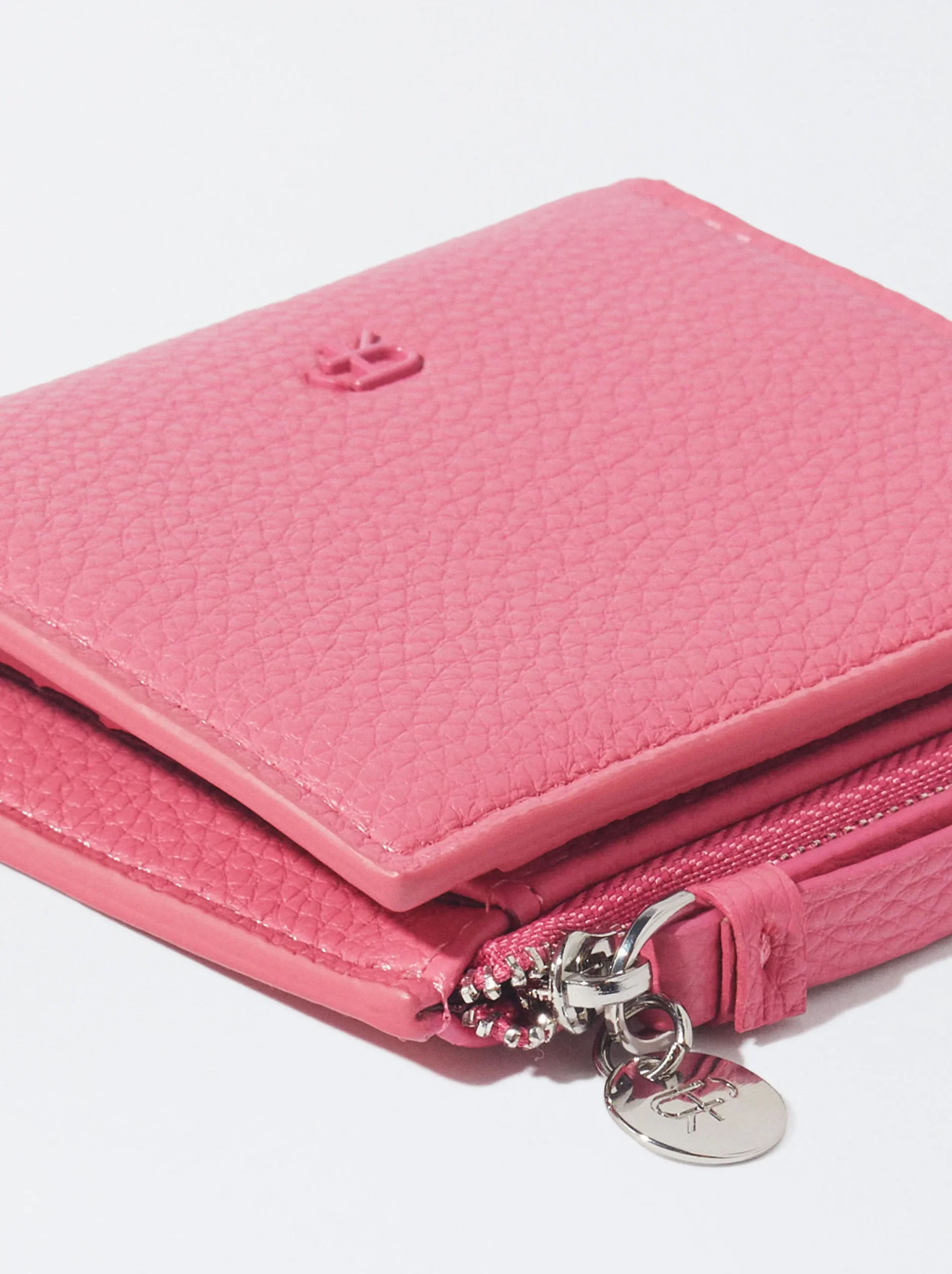PARFOIS Monedero Con Cremallera Rosa Best