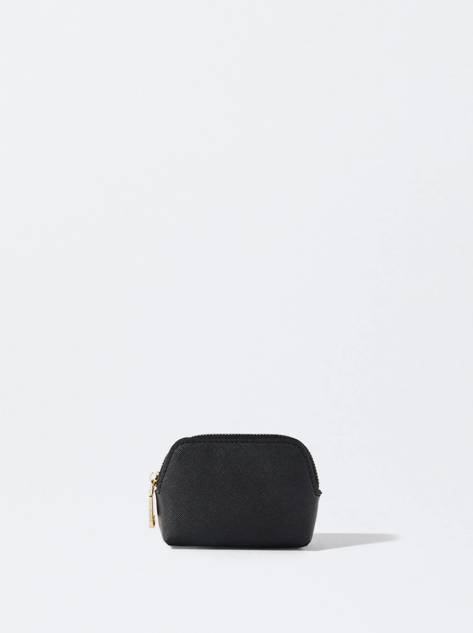 PARFOIS Monedero Con Cremallera Negro Fashion