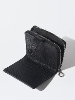 PARFOIS Monedero Con Cremallera Negro Sale