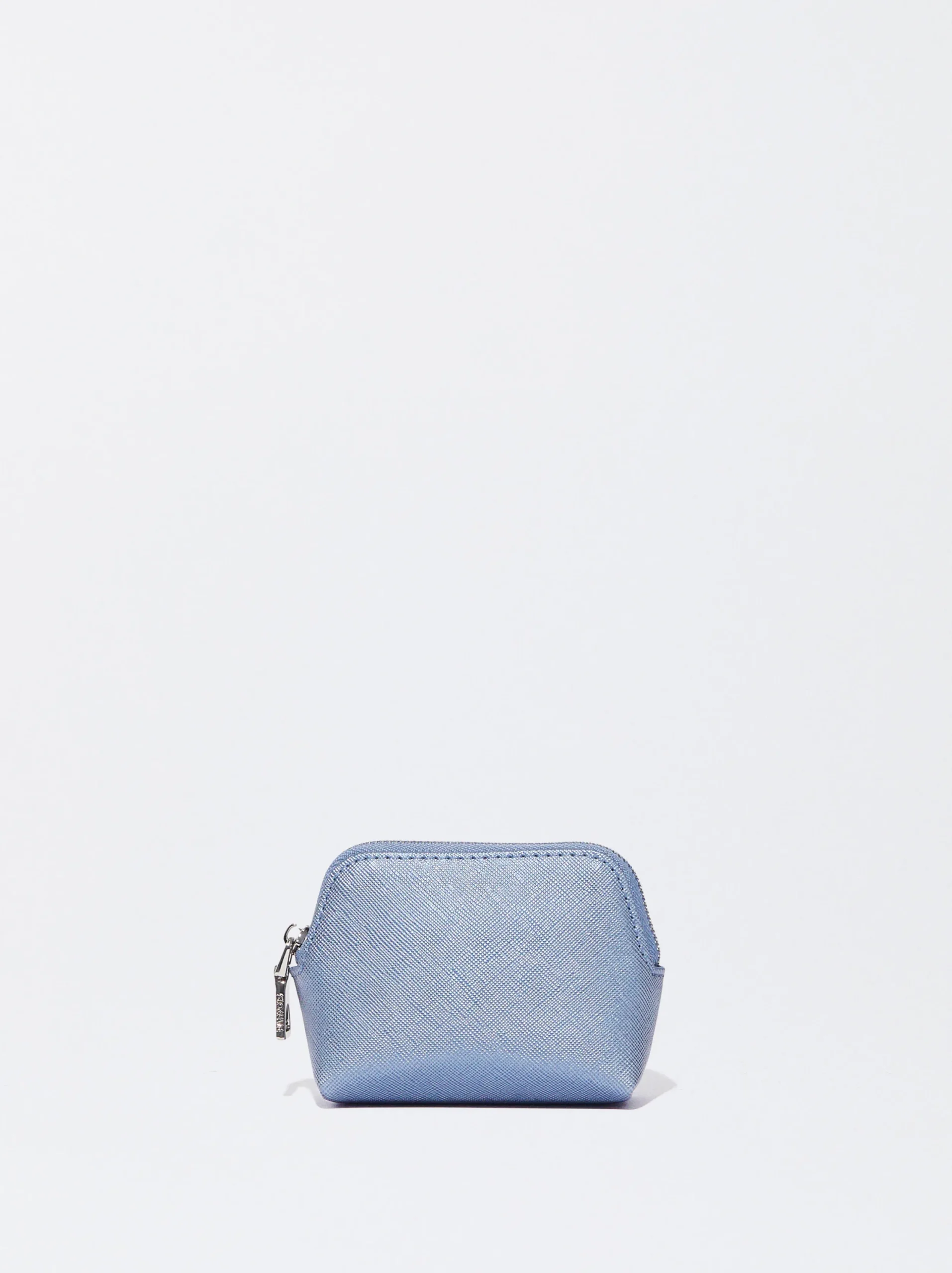 PARFOIS Monedero Con Cremallera Azul Outlet