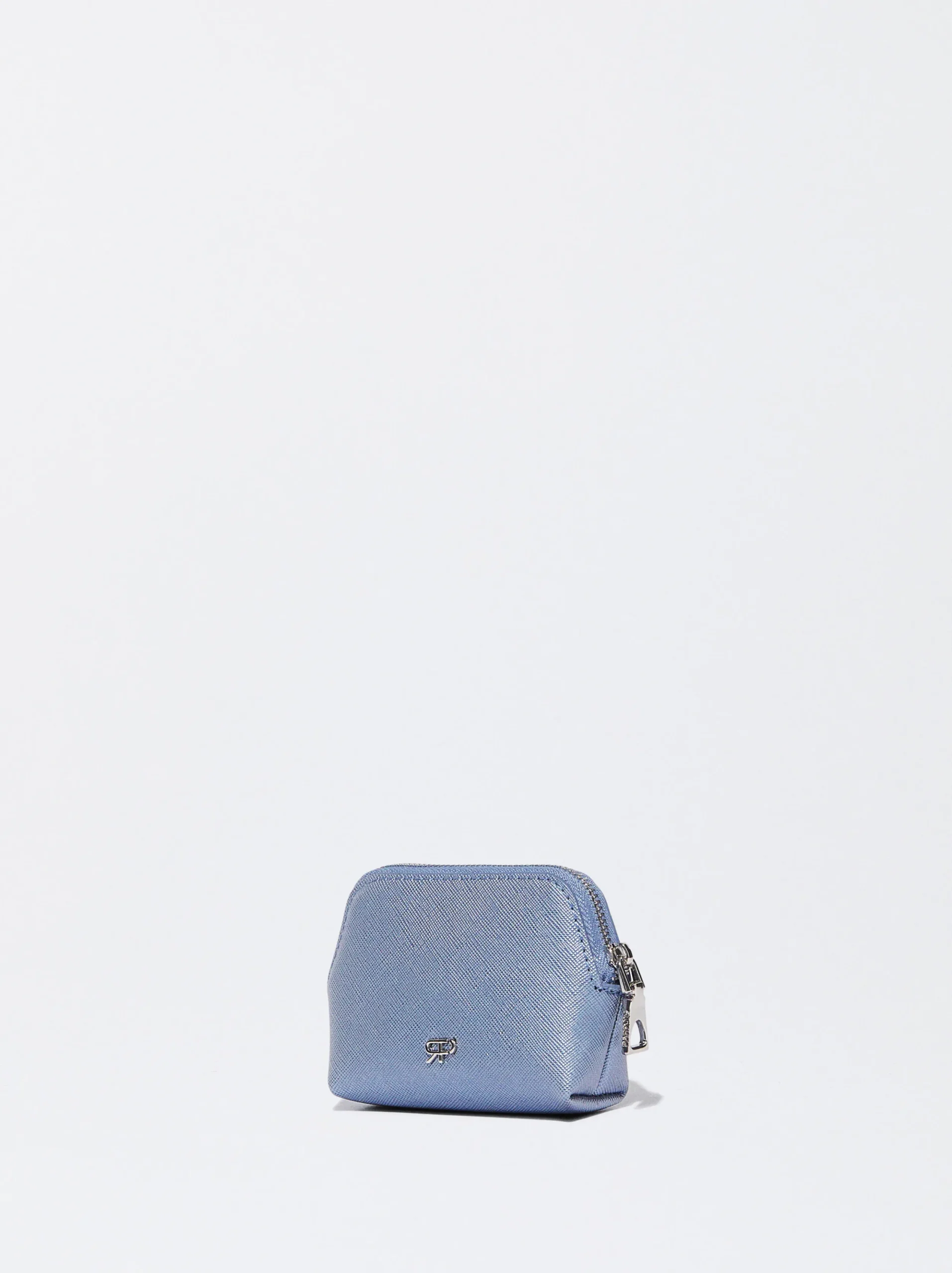 PARFOIS Monedero Con Cremallera Azul Outlet