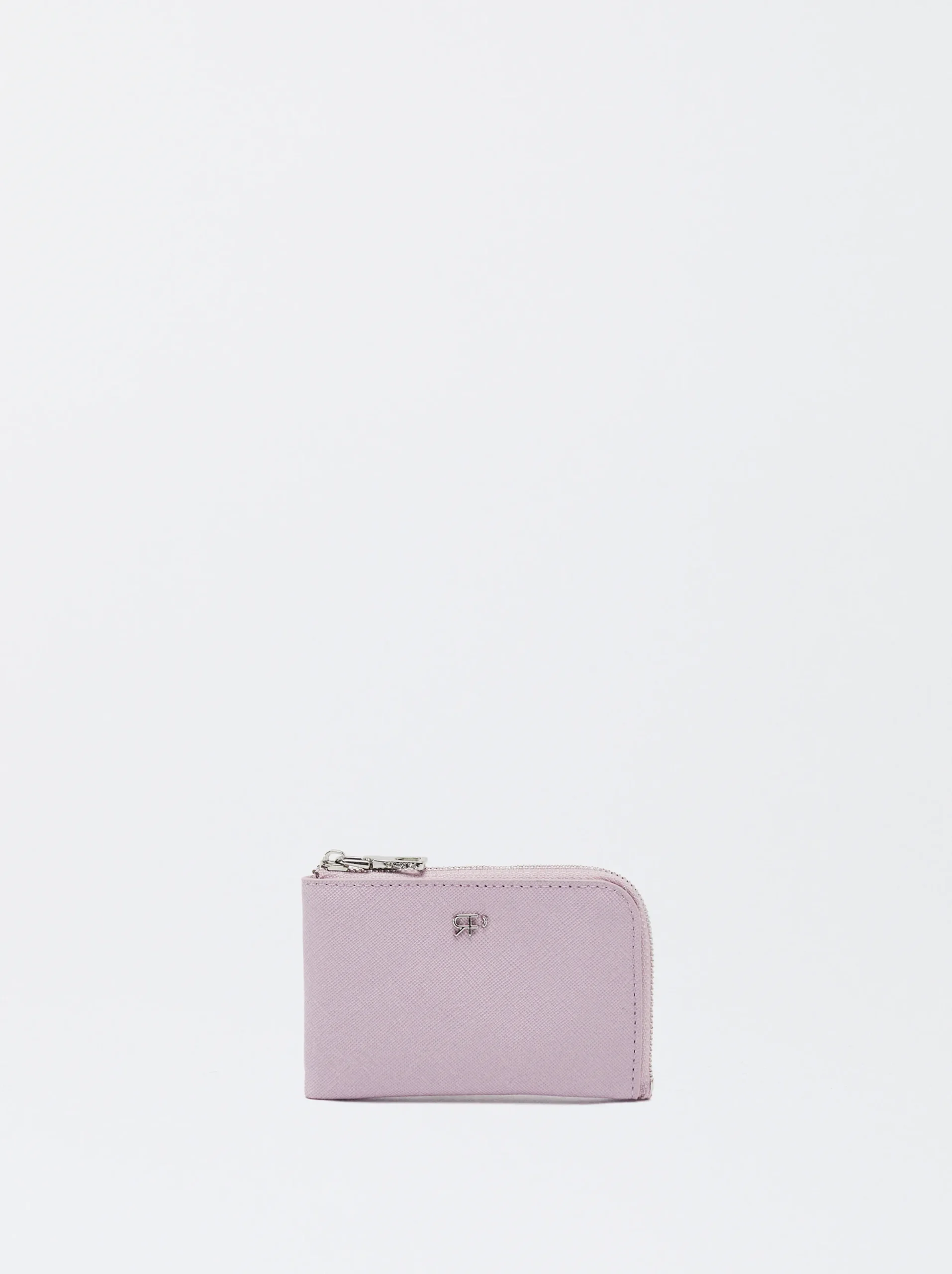 PARFOIS Monedero Con Tarjetero Violeta Cheap